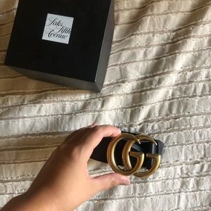 Classic double G Gucci belt